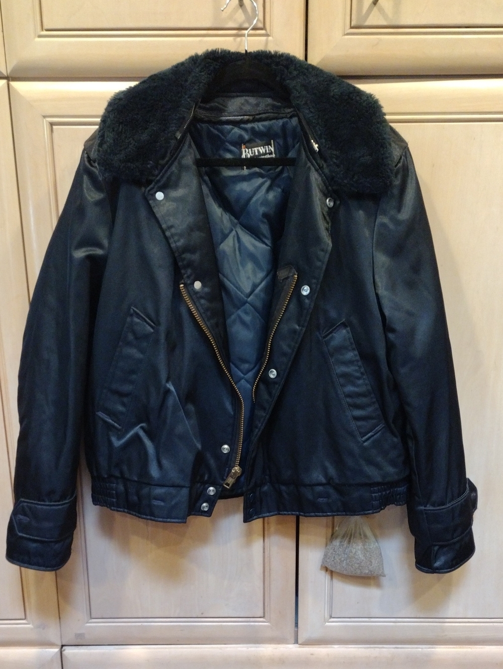 💙 Butwin Vtg CHP Bomber Jacket